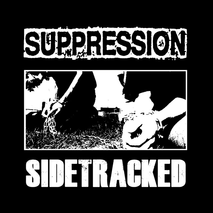 Sidetracked / Suppression - split 7" (Opaque Yellow) (image for) Sidetracked / Suppression - split 7" (Opaque Yellow)