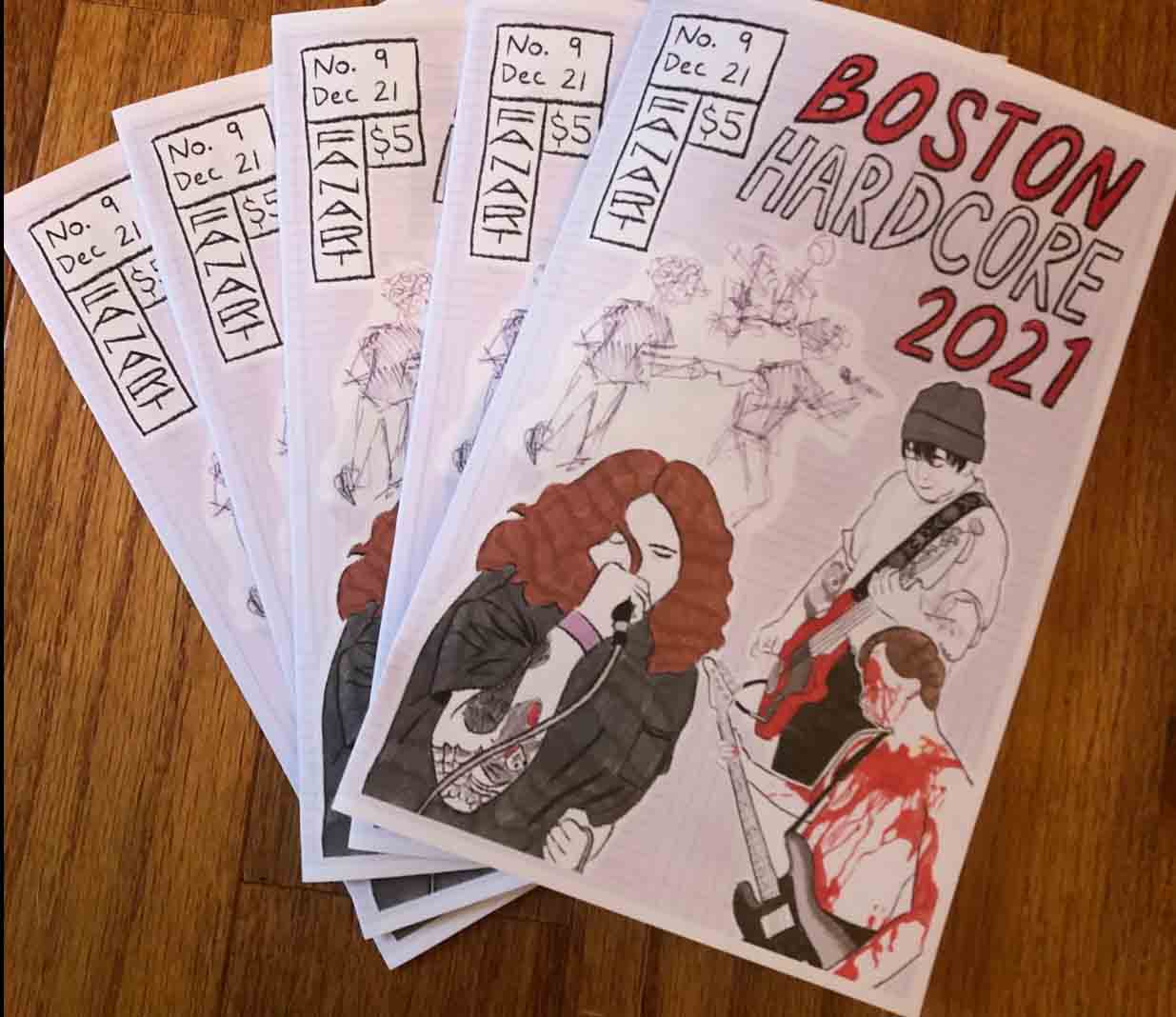 Carrot Cake #9 - Boston Hardcore 2021 Zine (image for) Carrot Cake #9 - Boston Hardcore 2021 Zine