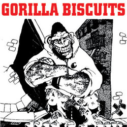 Gorilla Biscuits - s/t 7" (opaque turquoise) (image for) Gorilla Biscuits - s/t 7" (opaque turquoise)