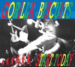 Gorilla Biscuits - Start Today LP (opaque baby blue vinyl) (image for) Gorilla Biscuits - Start Today LP (opaque baby blue vinyl)