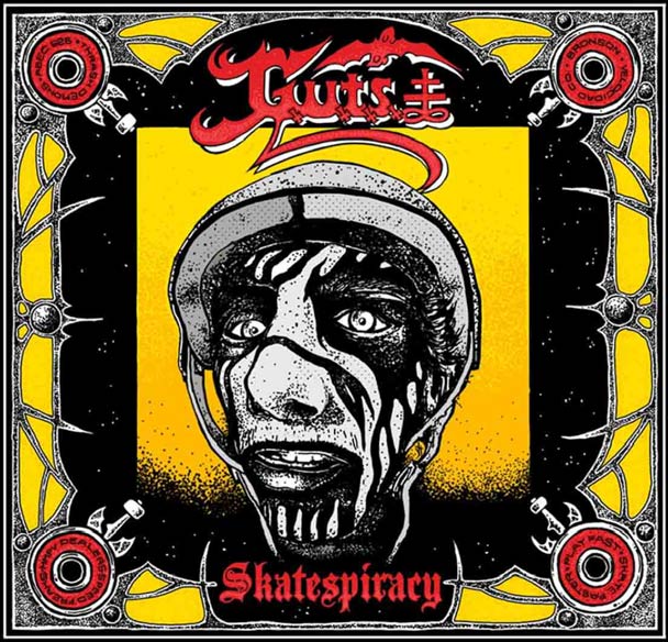 GxUxTxSx - Skatespiracy LP (yellow vinyl) (image for) GxUxTxSx - Skatespiracy LP (yellow vinyl)
