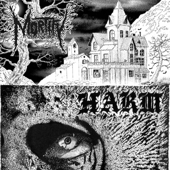 Härm / Motify - split 7" (black vinyl) (image for) Härm / Motify - split 7" (black vinyl)