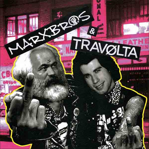 Marxbros / Travolta - split LP (image for) Marxbros / Travolta - split LP