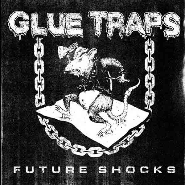Glue Traps - Future Shocks 7" (op blue vinyl) (image for) Glue Traps - Future Shocks 7" (op blue vinyl)