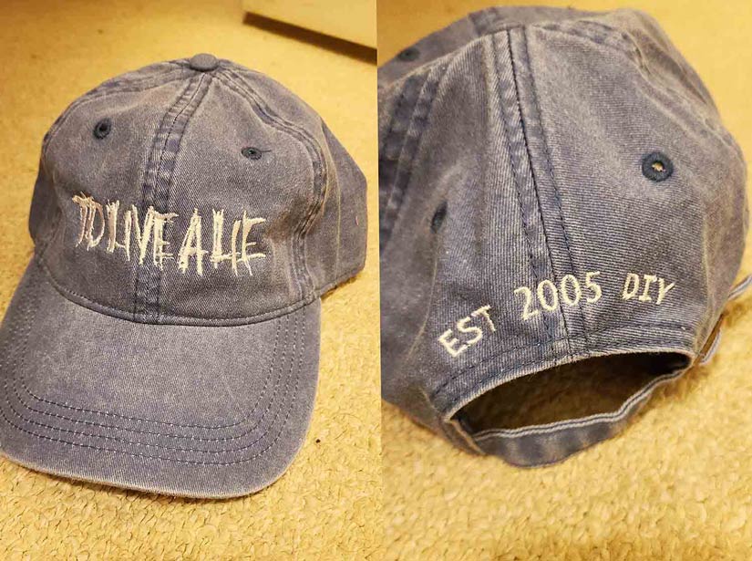 To Live A Lie - Since 2005 DIY Adjustable Dad Hats (tamale) (image for) To Live A Lie - Since 2005 DIY Adjustable Dad Hats (tamale)