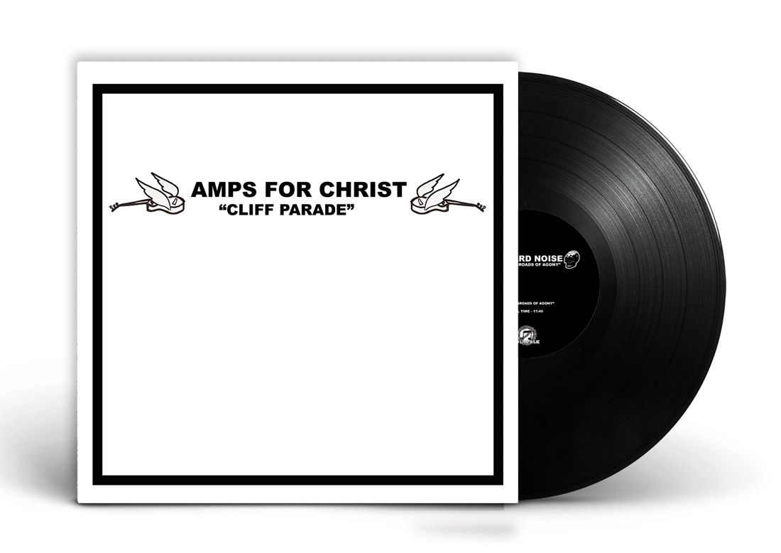 Amps For Christ / Bastard Noise - Split LP (black vinyl) (image for) Amps For Christ / Bastard Noise - Split LP (black vinyl)
