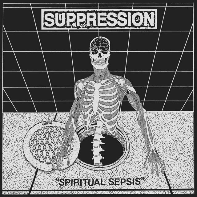 Suppression - Spiritual Sepsis LP (white vinyl) (image for) Suppression - Spiritual Sepsis LP (white vinyl)