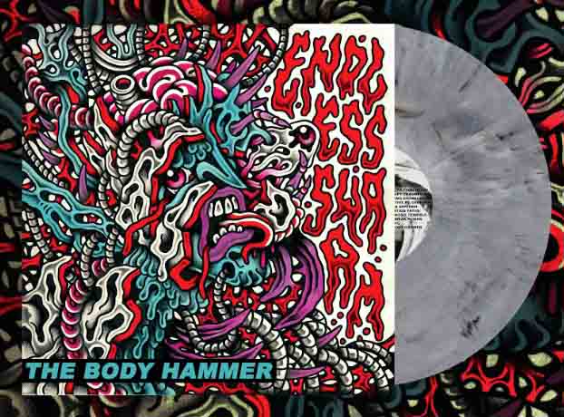 Endless Swarm - The Body Hammer LP (gray) (image for) Endless Swarm - The Body Hammer LP (gray)