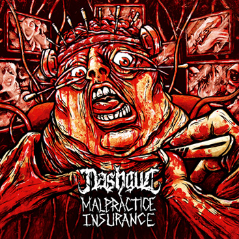 Nashgul / Malpractice Insurance - split 7" (orange vinyl) (image for) Nashgul / Malpractice Insurance - split 7" (orange vinyl)