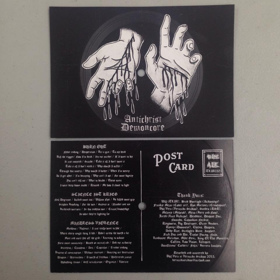 ACxDC Postcard Flexi Out and New Distro Stock Gallore