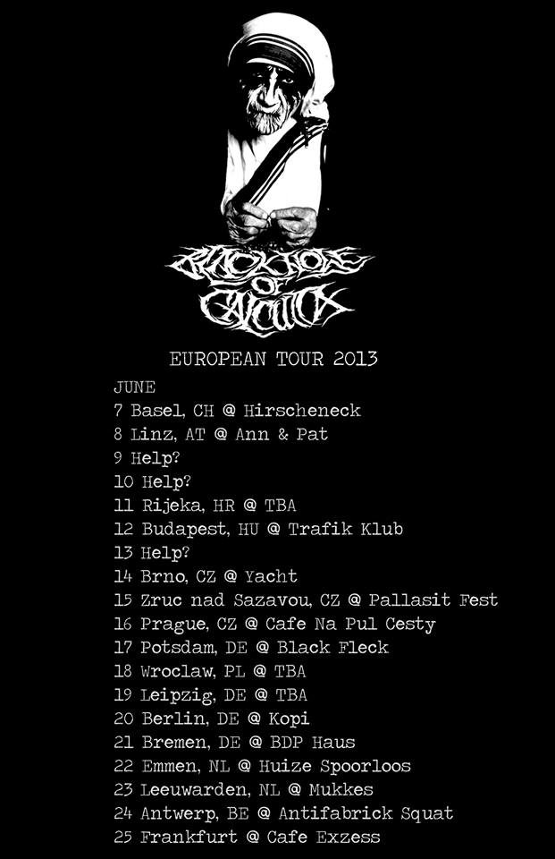 Black Hole Of Calcutta - 2013 European Tour