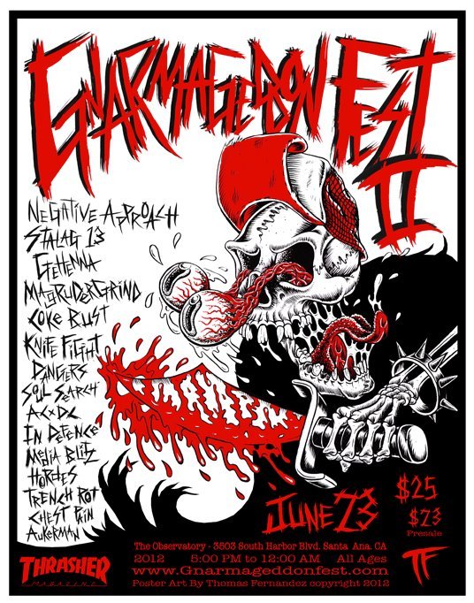 Chest Pain - 2012 Tour