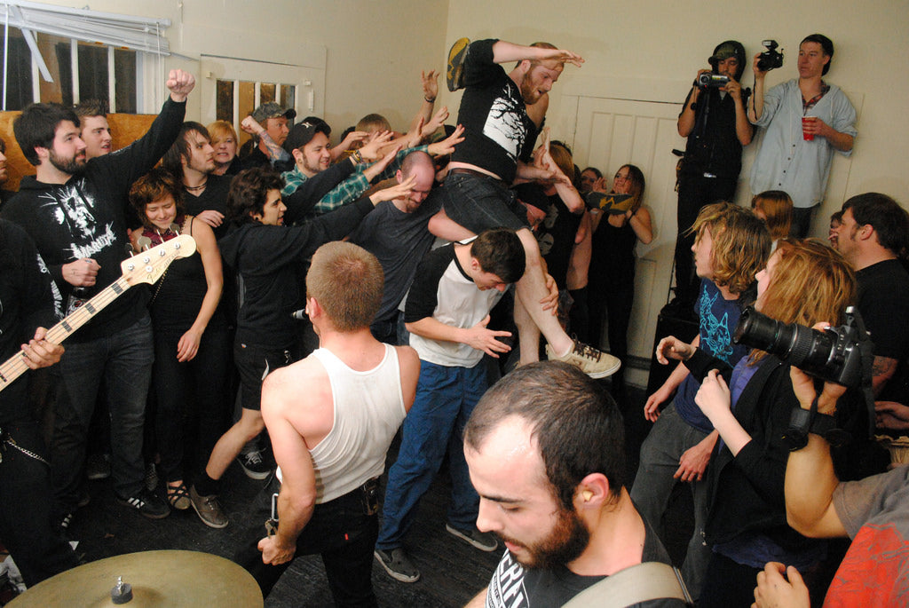 2/19/2010 - Stripmines, Leather, Disaster Strikes @ Axe Manor
