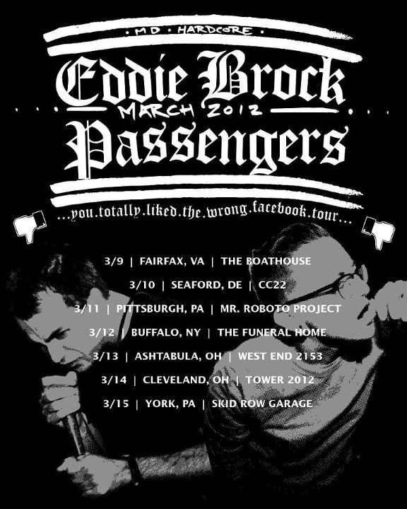Eddie Brock - March 2012 Tour