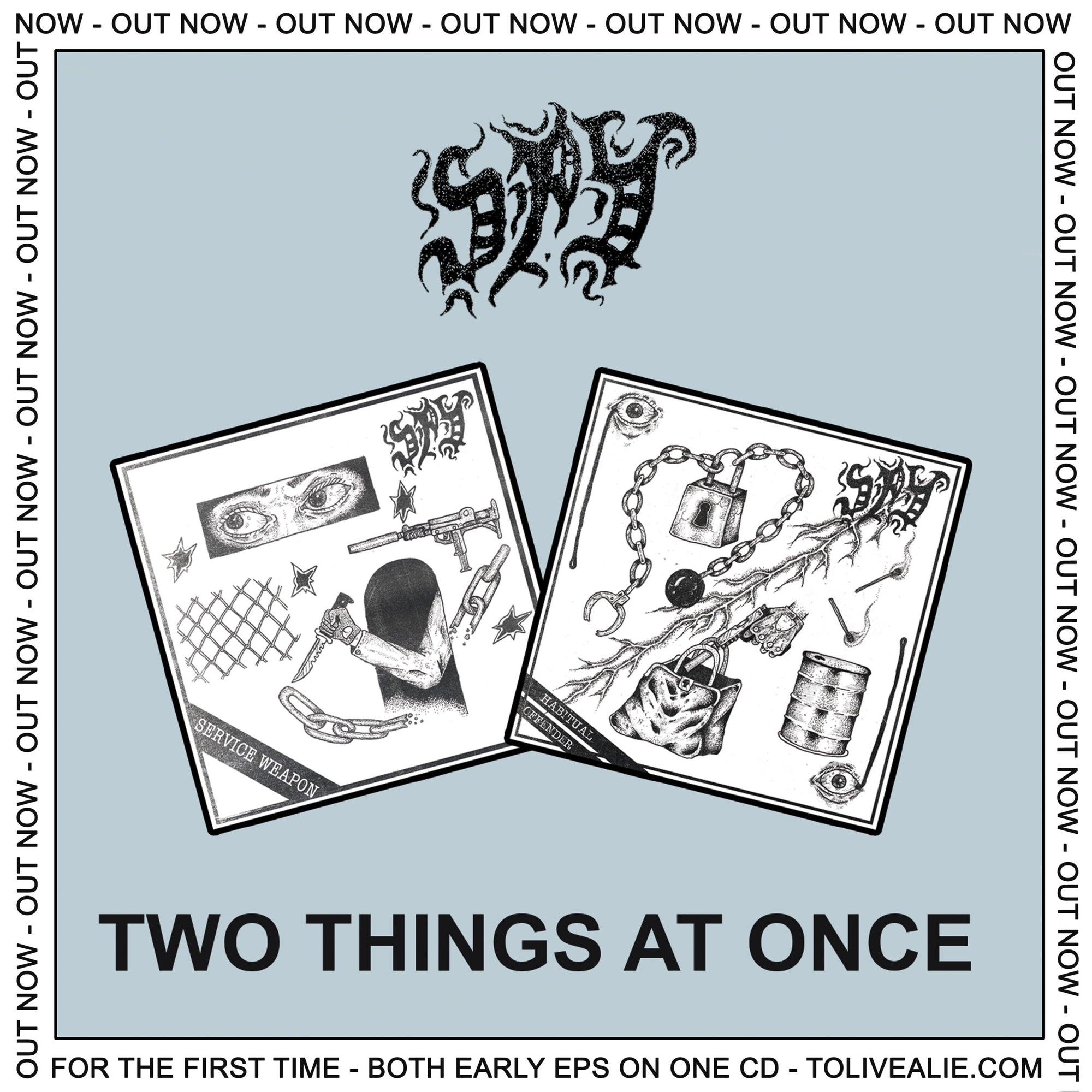 Spy - Two Things At Once CD