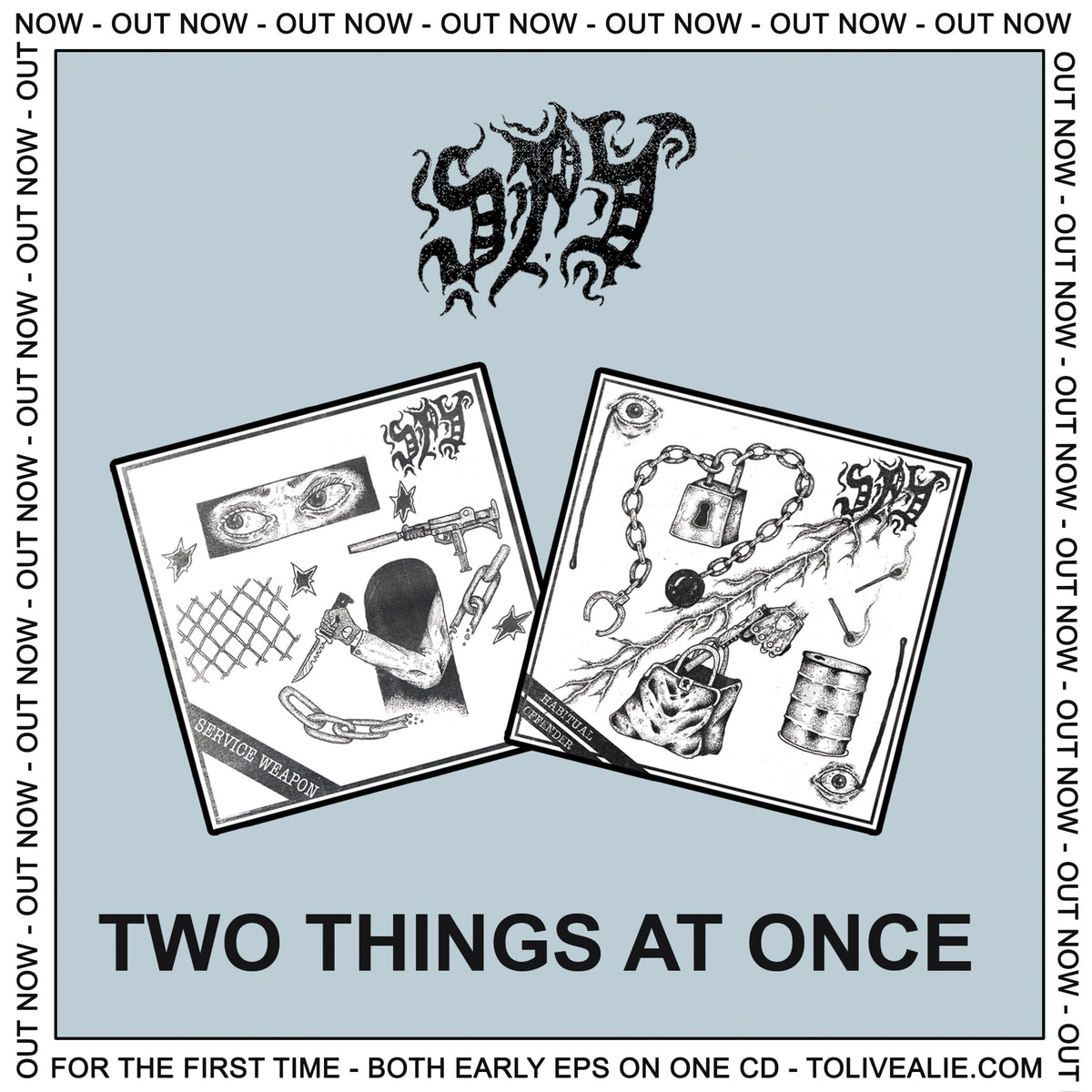 Out Now: Spy – Two Things At Once CD (TLAL295)