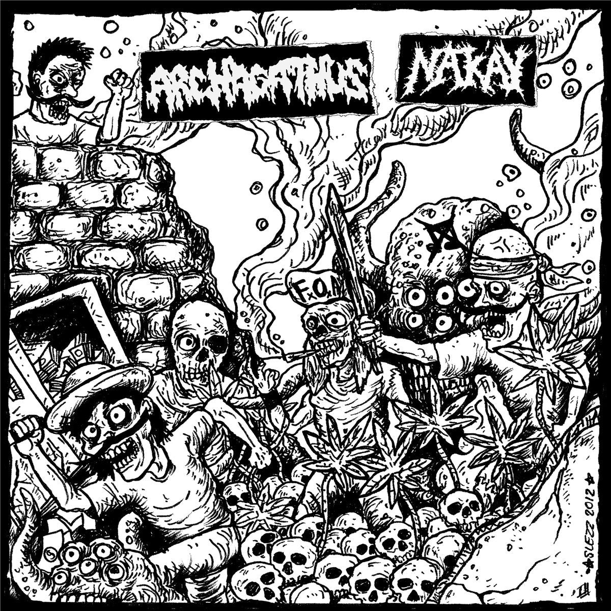 Archagathus / Nak'ay - split 10"