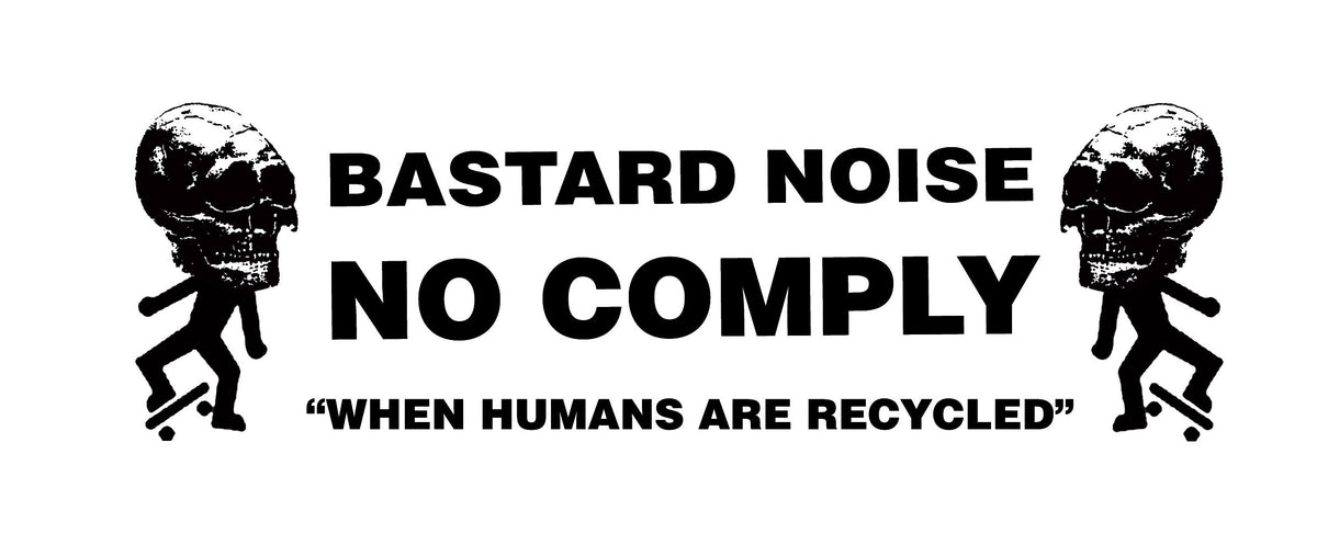 Bastard Noise / NoComply - split 12" announcement