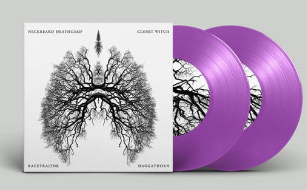 Preorder - Racetraitor / Closet Witch / Neckbeard Deathcamp / Haggathorn - Four Way Split 2x7"