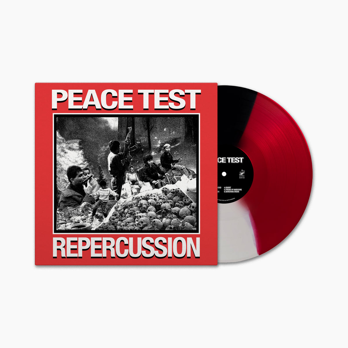 Peace Test - Repercussion LP (TLAL tri-color vinyl) [PRE-ORDER]