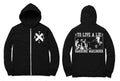 To Live A Lie Records - Hardcore Mailorder Zip Hoodie