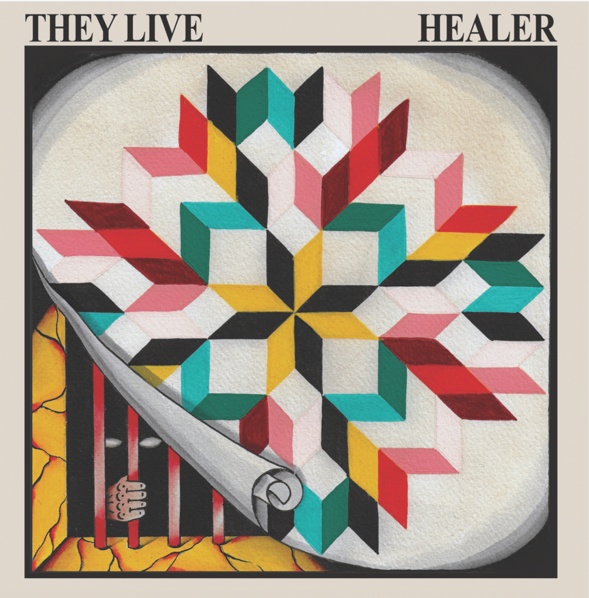 They Live  / Healer -  From the Caves of New York LP