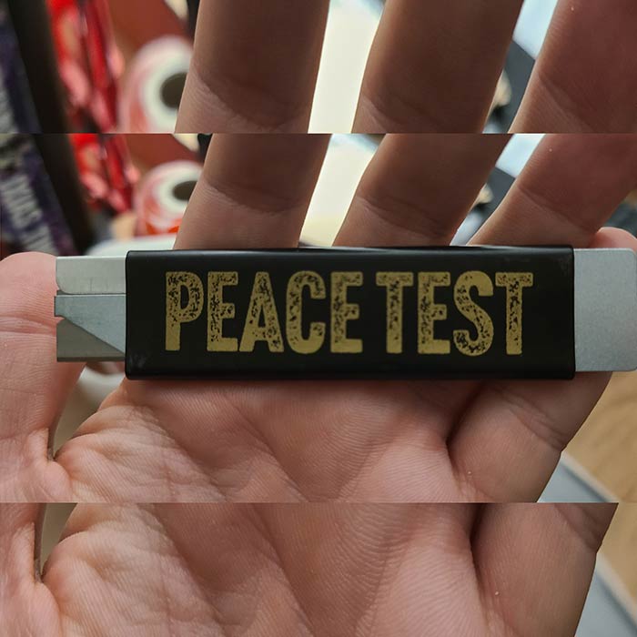 Peace Test - Boxcutter