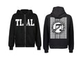 To Live A Lie Records - Grindcore Fastcore PV Zip Hoodie