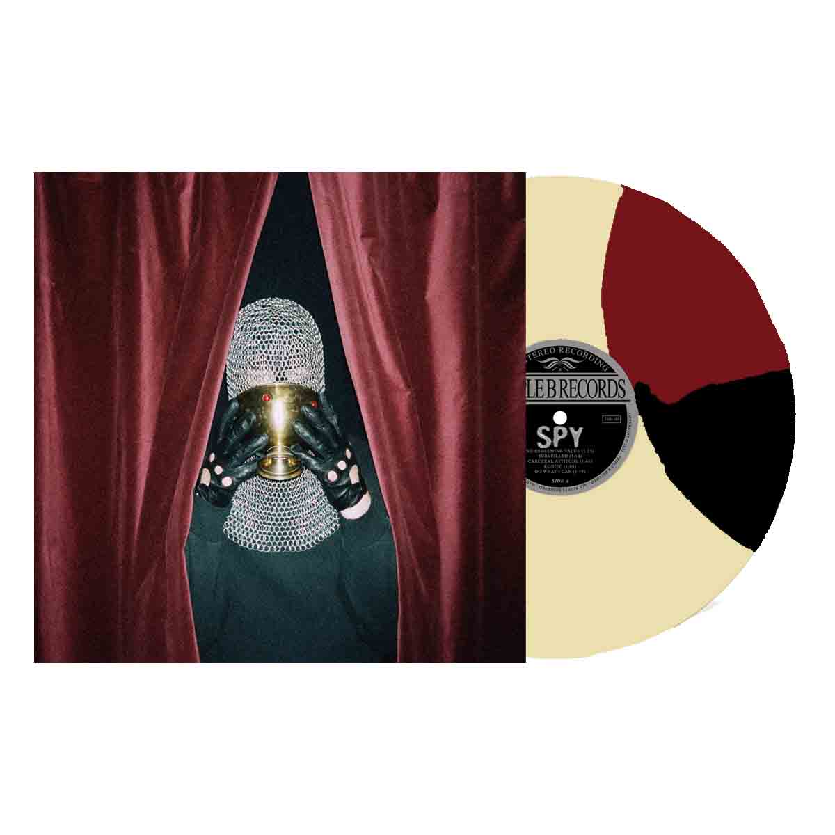 Spy - Satisfaction LP (exl. bone w maroon+black twist)