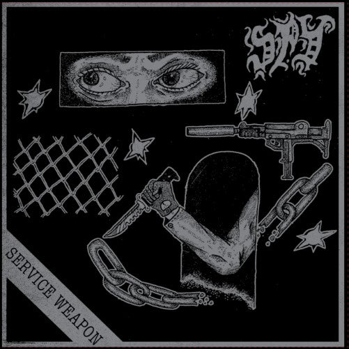 Spy - Service Weapon 7" (smoke vinyl/silver cover)