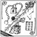 Spy - Habitual Offender LP (silver/gold)