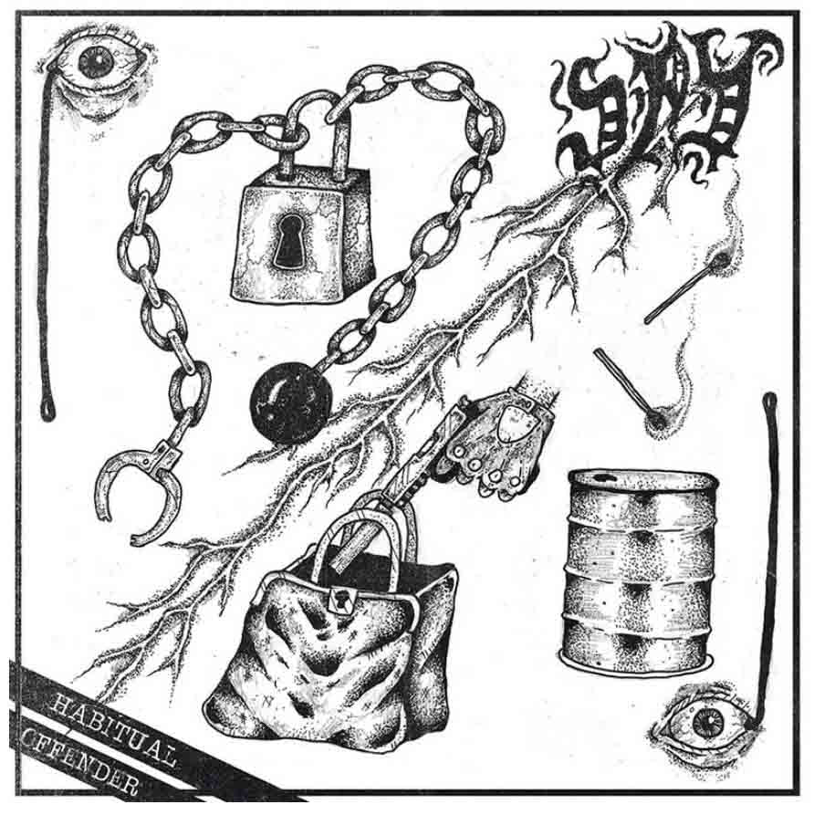 Spy - Habitual Offender LP (silver/gold)