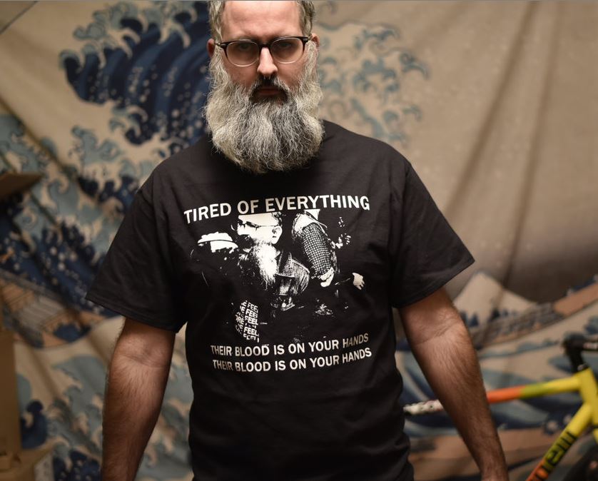 Tired Of Everything - Their Blood Back Patch