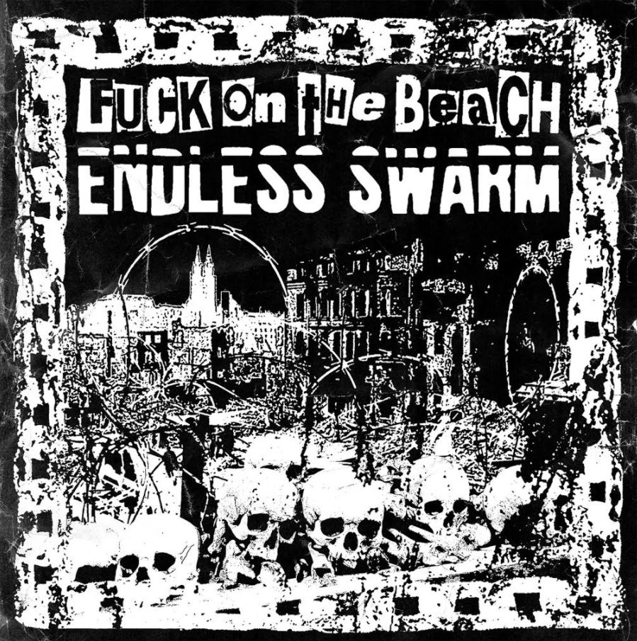 Fuck On The Beach / Endless Swarm - split 7" (black vinyl)